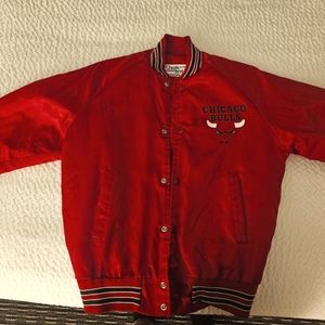 Vintage Chalk Line Chicago Bulls Satin Jacket